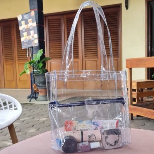 Tas Mika Transparan untuk hampers