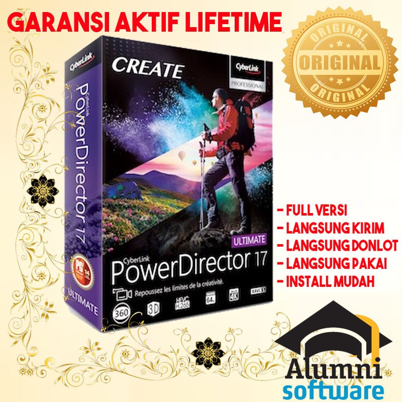 [FULL VERSION] Cyberlink PowerDVD 19 Ultra LIFETIME - GARANSI AKTIVASI