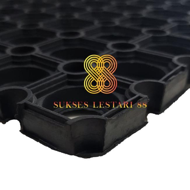 ➦ Keset Karpet Karet Anti Slip Kamar Mandi Tebal 40 x 60 ✤