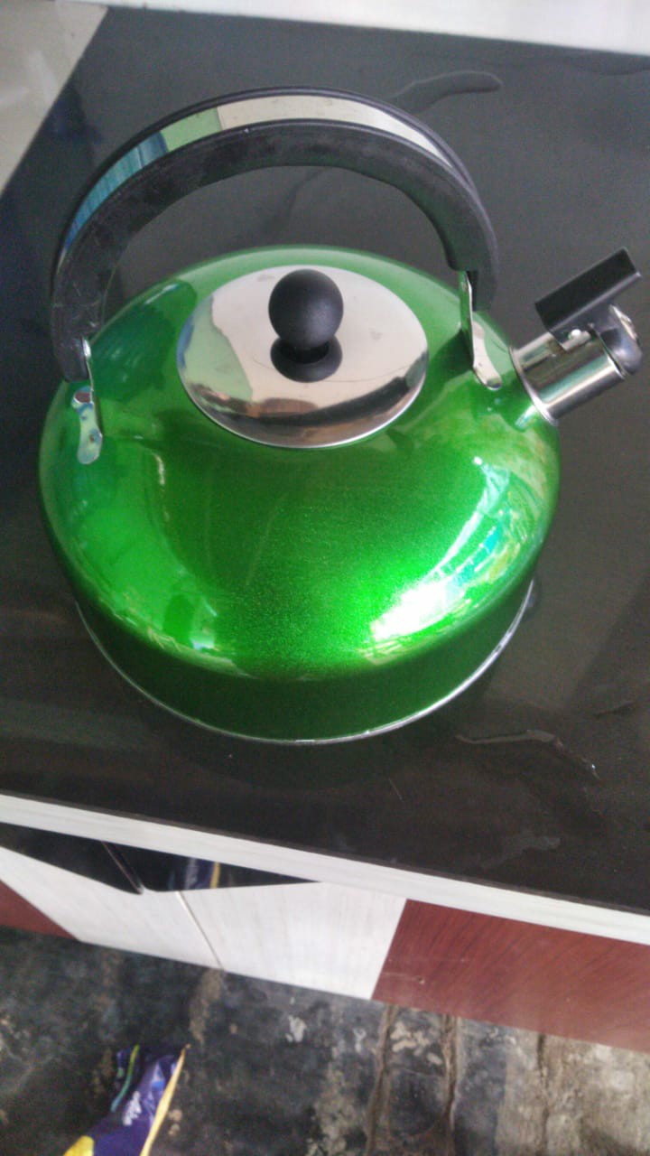 Teko Siul 5 Liter Stainless Ceret Bunyi Whistling Kettle Masak Air Panas Mini Warna Warni Lucu