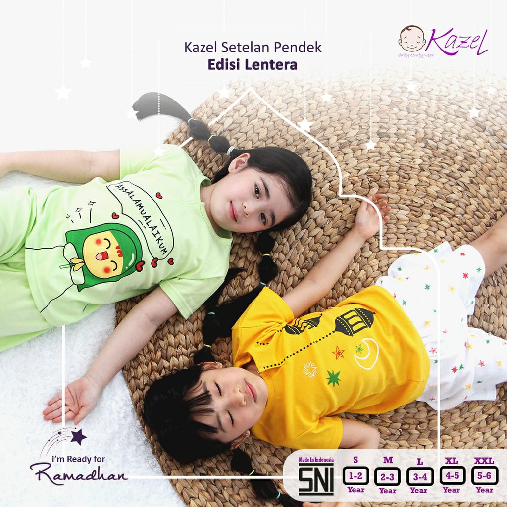 Kazel - Setelan Pendek Edisi Ramadhan LENTERA