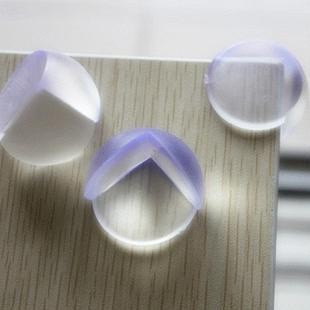 Pelindung Siku Meja Oval Karet Pengaman Sudut Meja Silicone -G167-