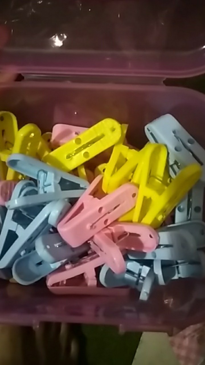 Jepitan Jemuran/jepitan Baju Deluxe Dijual Per-pack (isi 20bj)