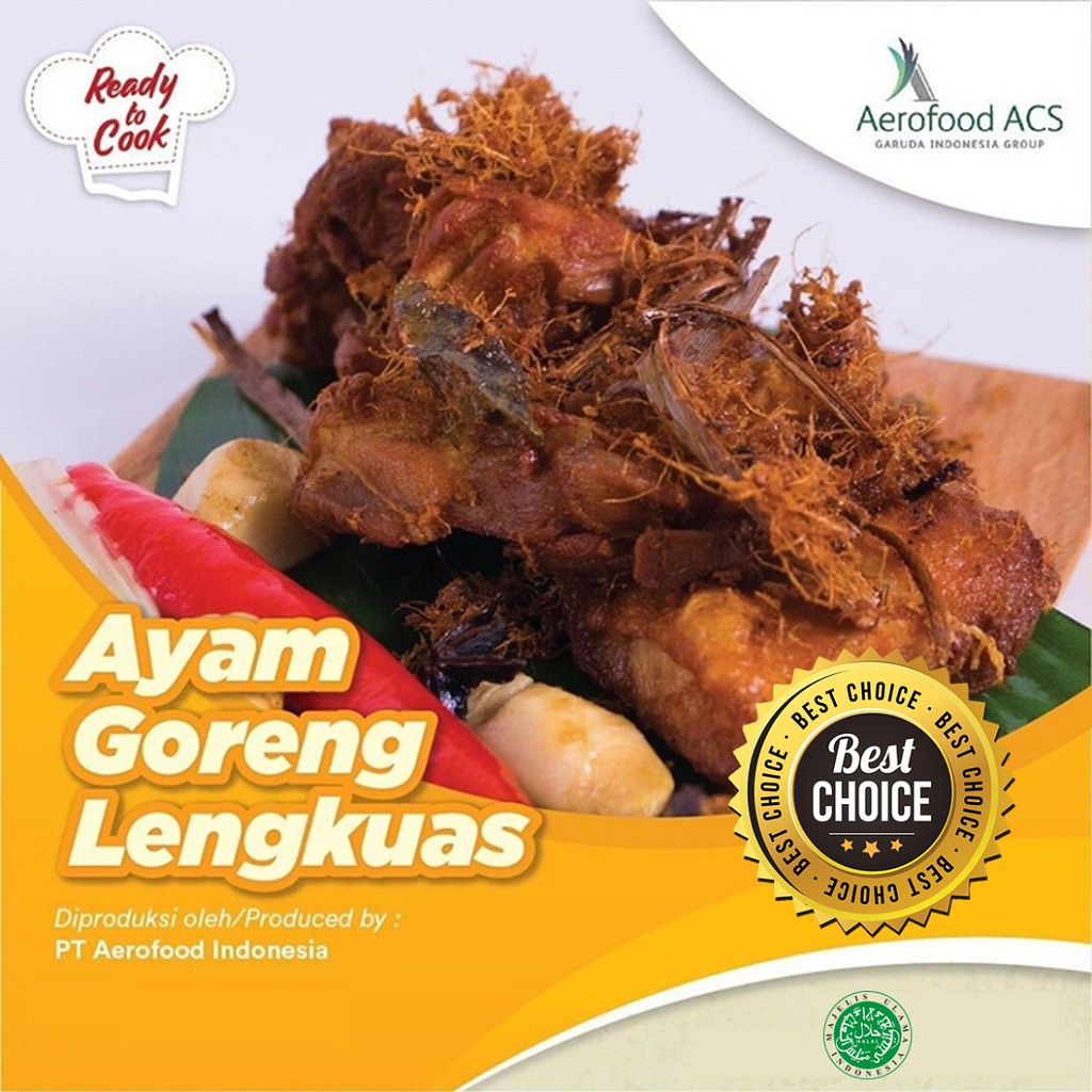 

*SPECIAL PRICE* Ready to Cook - Ayam Goreng Lengkuas (Frozen)