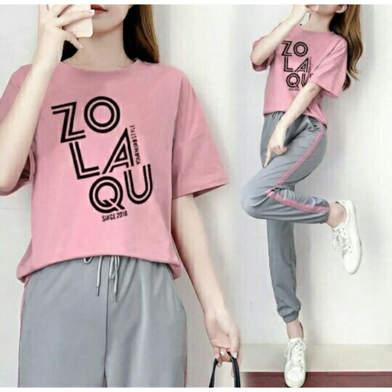 Setelan//Setelan_baju_wanita//setelan_casual//setelan_ZOLAQU