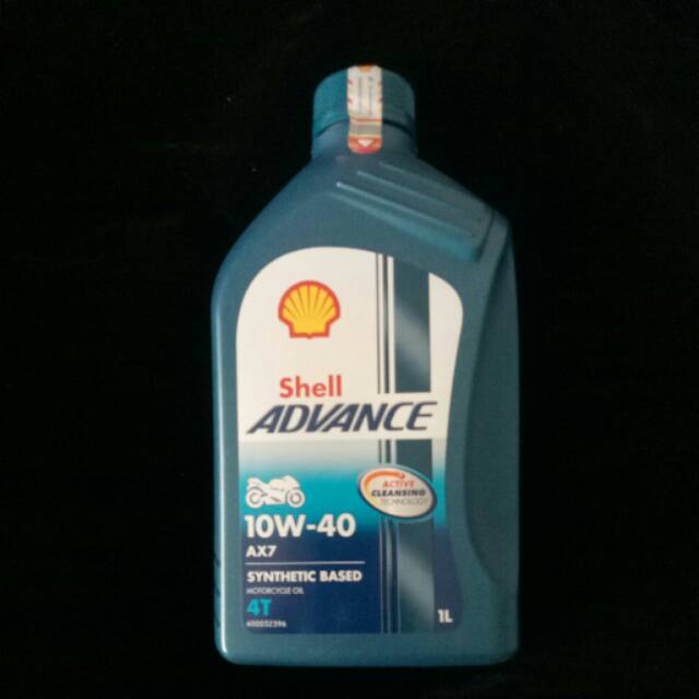 Oli Shell 1L Motor Manual/ Bebek sport Shell Advance AX7 1 Liter