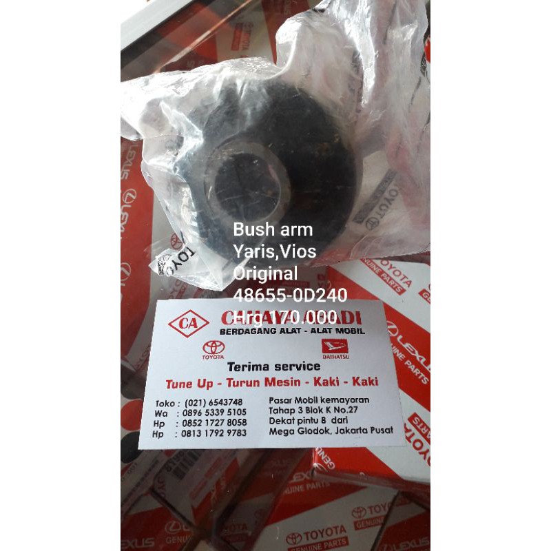 Bush Lower arm,Asli, Yaris,Vios