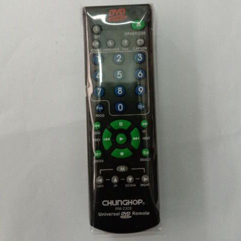 REMOTE DVD CHUNGHOP RM 230E UNIVERSAL DVD REMOTE