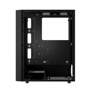 PC Case Gaming XigmaTek Include Fan RGB Athena Casing Komputer ATX