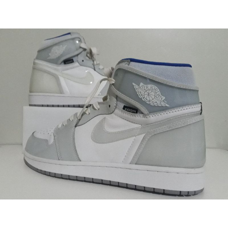 Sepatu Nike Air Jordan 1 Retro High Zoom Racer Blue Second Original Preloved