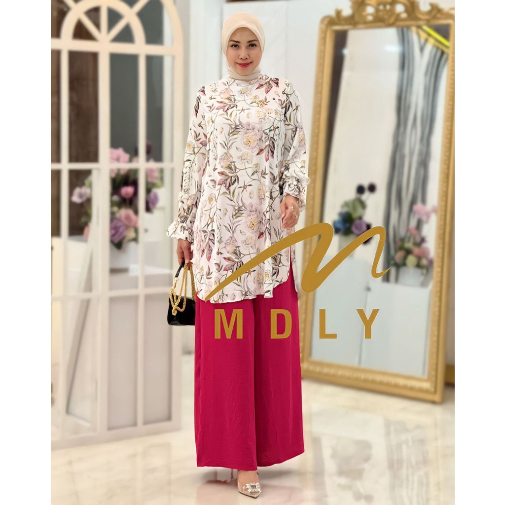 Baju Setelan Wanita Terbaru Kania Set By Mdly Gold