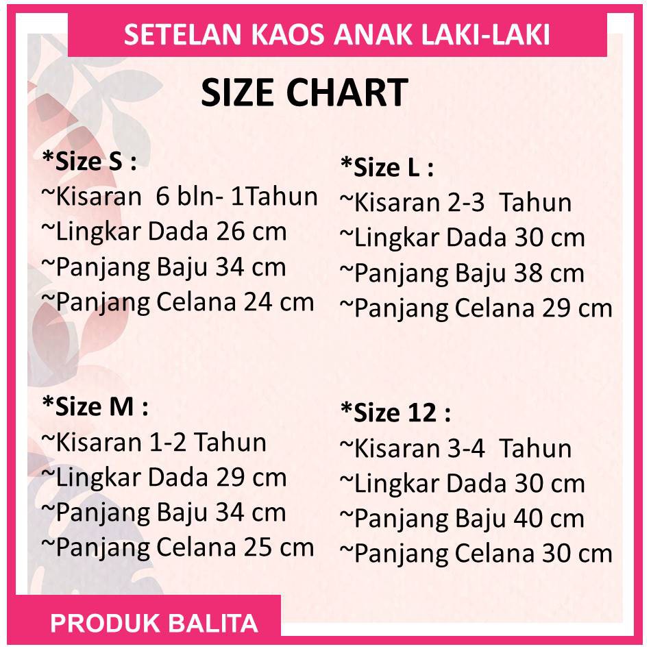 Setelan Baju Anak Cowok Murah Setelan One Set Import Pakaian Anak Laki-laki