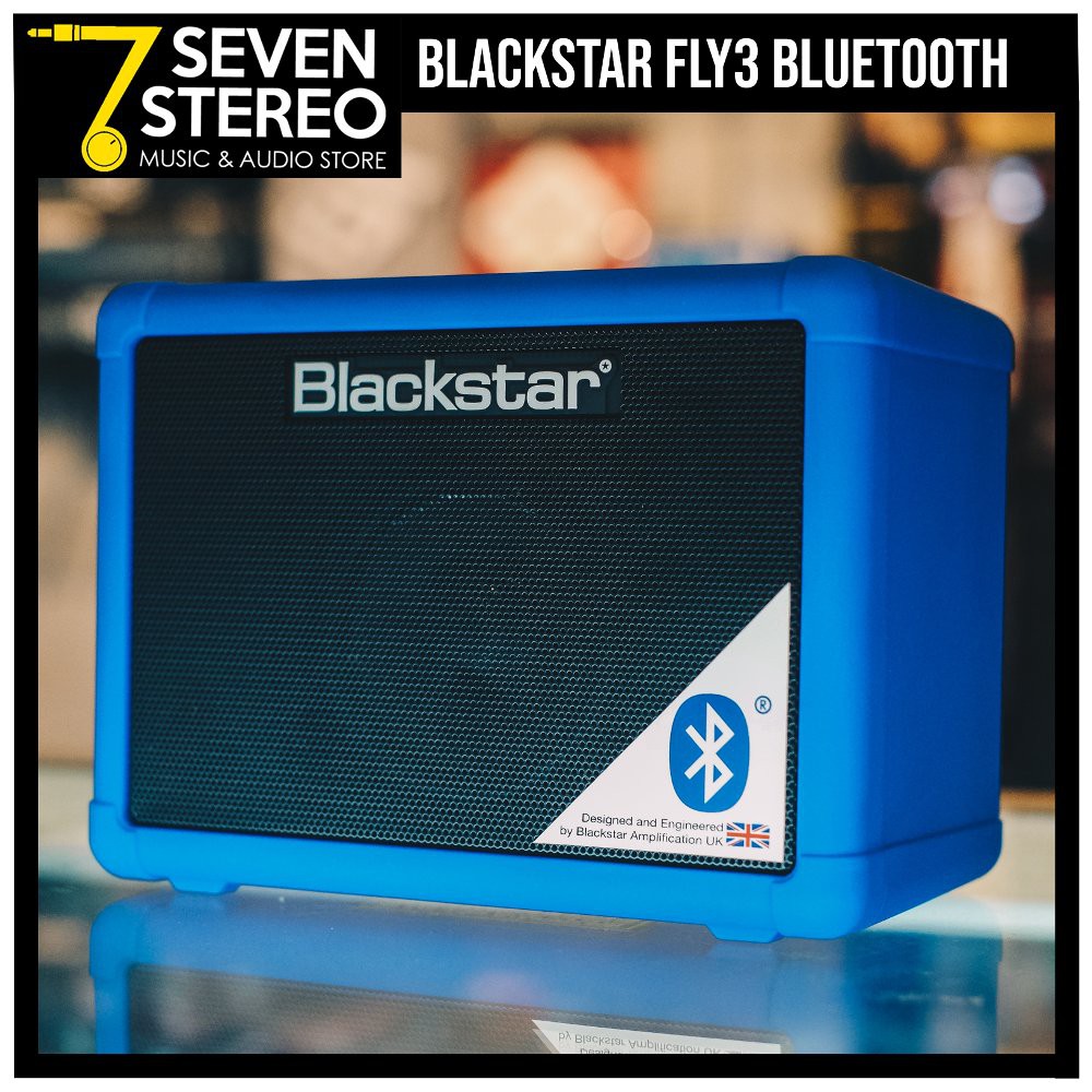 Blackstar Fly3 Bluetooth Blue 3W 1x3 Inch Mini Guitar Combo Amplifier