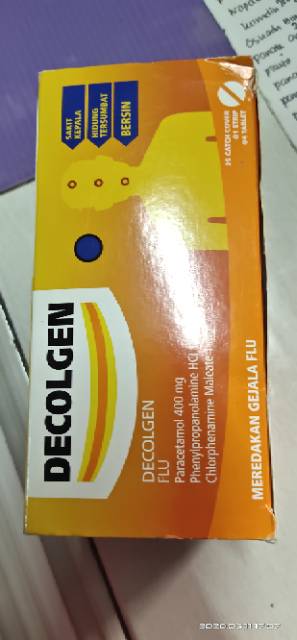 OBAT DECOLGEN. SEBOX 25 STRIP(4 TABLET)