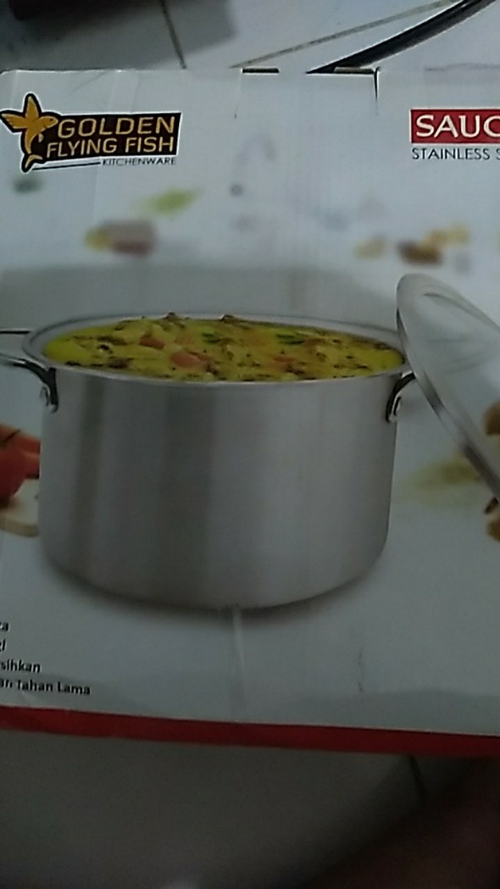 Spt0321 Panci Golden Flying Fish Stainless 21cm