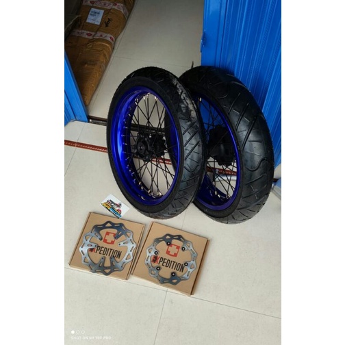 SUPERMOTO YAMAHA WR 155 VELG SET YAMAHA WR155 300/350