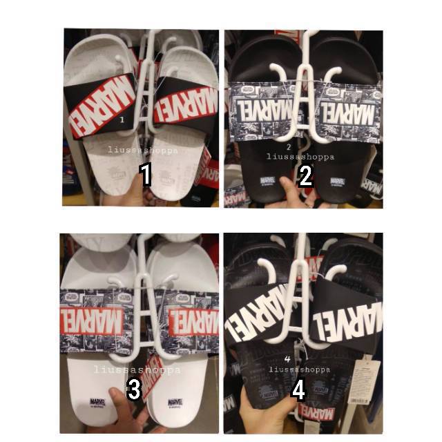 Sendal Miniso - Marvel Slippers
