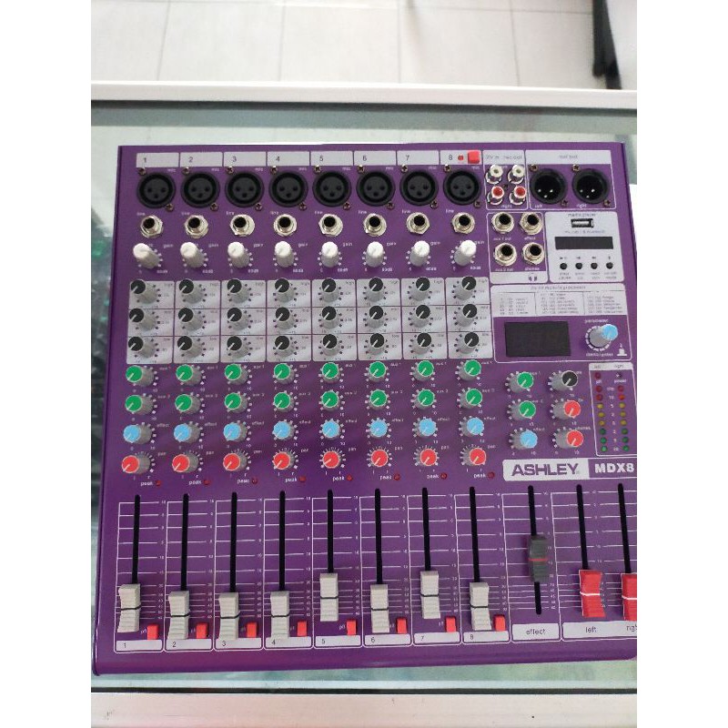 mixer ASHLEY MDX8 8 channel