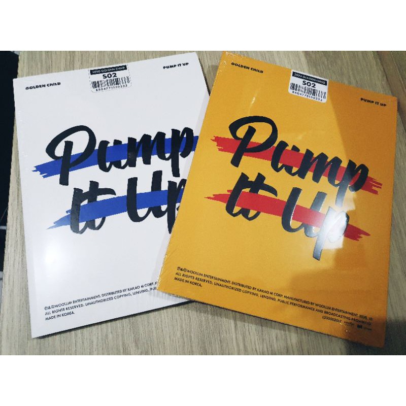 Golden Child Pump It Up Album Sealed