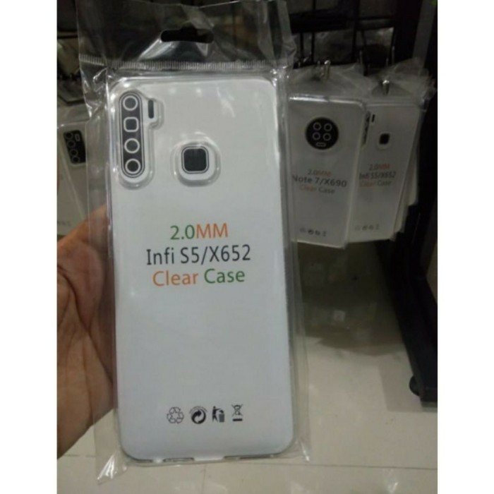 C/C- Softcase Clear Case Sillikon Kondom Case Bening Casing Infinix S5 by POA