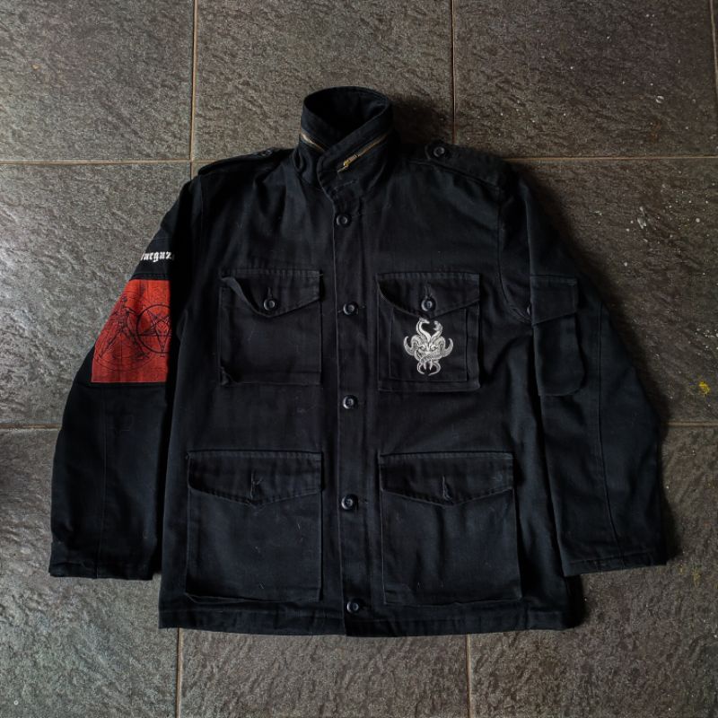 PARKA JACKET STARGAZERS X DEADSQUAD "DEAD STAR"