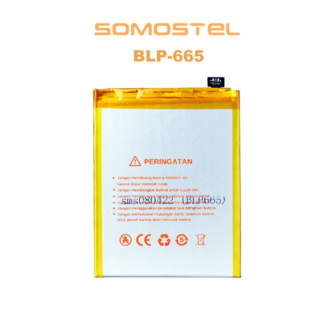 Somostel - BLP665 F7 Youth / Realme 1 Batre Batrai Baterai