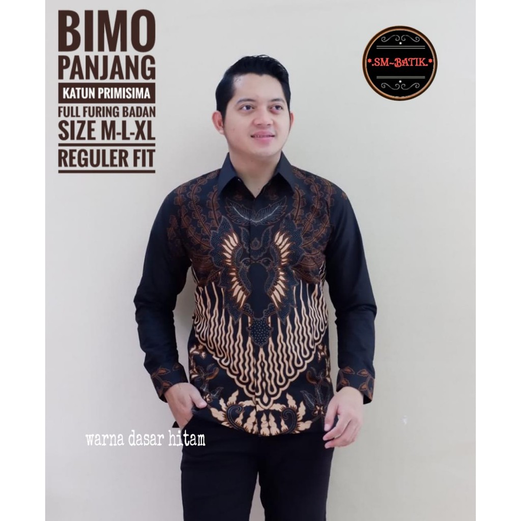 BIMO SM BATIKSOLOAMANAH KEMEJA BAJU BATIK PRIA SOLO LENGAN PANJANG PENDEK LAPIS FURING ATASAN BATIK PREMIUM MODERN KATUN HALUS GURDO IJO NAGA ABU BINTARA BRAMANTYA WISAKA KUNING SUKET SEGORO PEKSI KUNING NARAYA IJO PEKSI WIBOWO LESMANA HITAM PARANG ANJANI