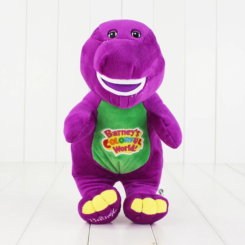 28cm Hot Sale Singing Friends Dinosaur Barney Sing I LOVE YOU Song Plush Doll Toy Christmas Gift