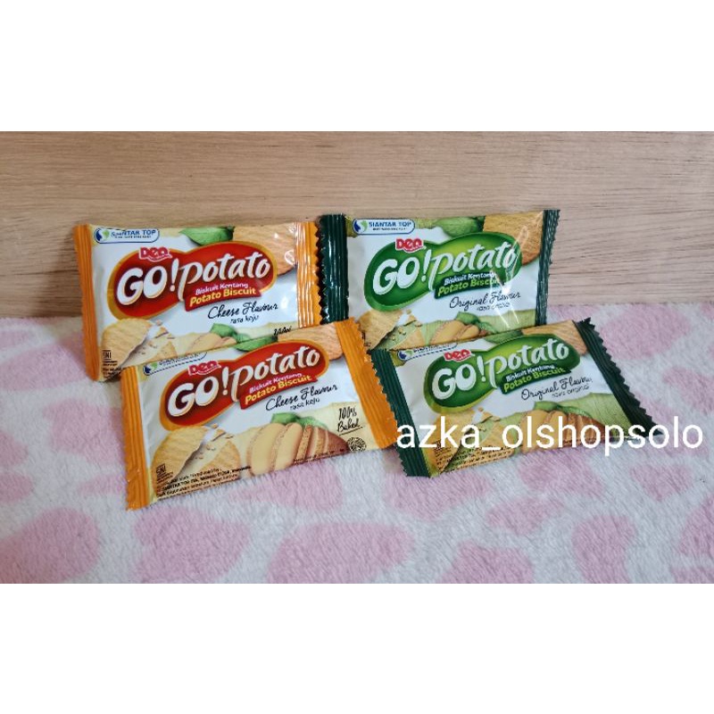 

GO! potato/Biskuit Kentang 8g/Potato Biscuit 8g Ecer