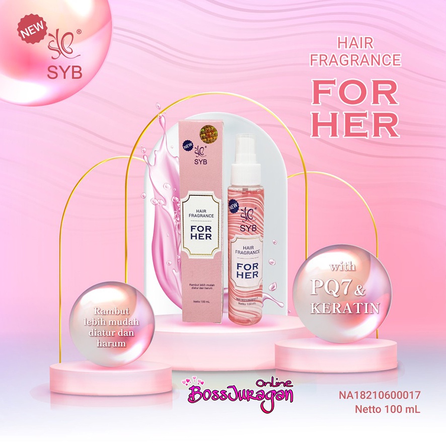 (BOSS) ORI 100% SYB Hair Fragrance | Spray Rambut