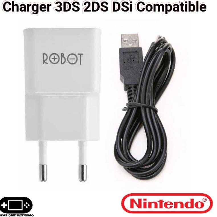 ➾ Charger 3DS 2DS DSi COMPATIBLE Nintendo Old New XL LL NDSi Charging ㄶ