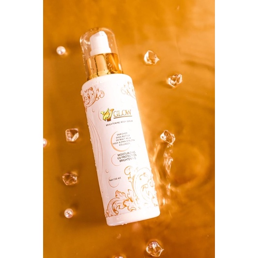 vglow brightening body serum
