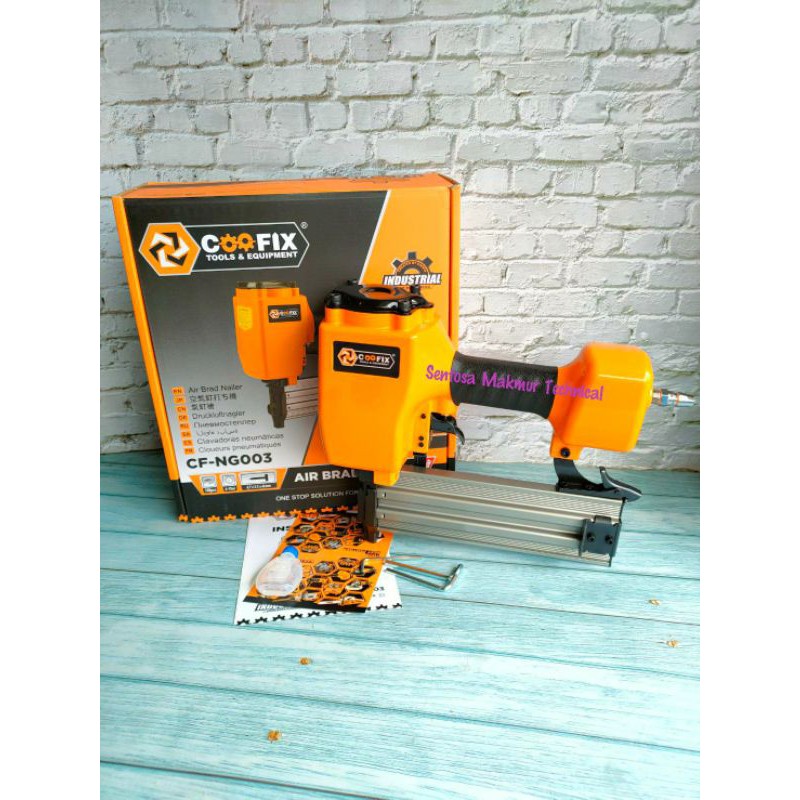 COOFIX ST 64 Staples Gun Angin Hekter Air Nailer Beton Tembok 50mm