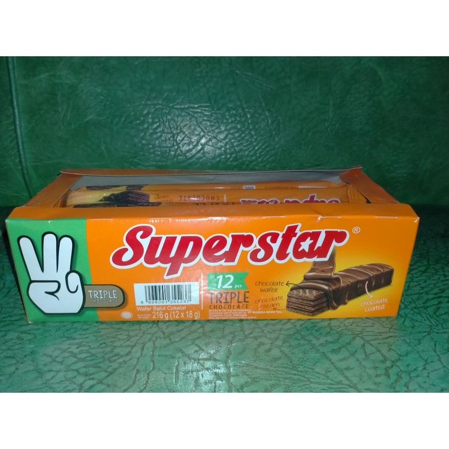

WAFER SUPERSTAR 216g (12x18g)
