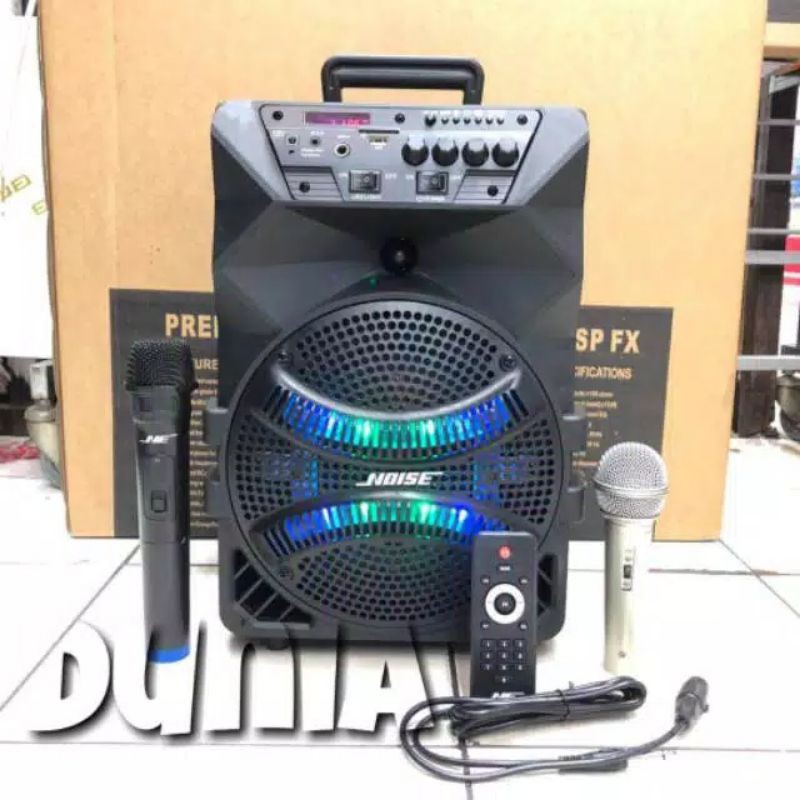 Speaker Portable Amplifier Wireless N AIWA WAS 108 LVE - 8 inch Bluetooth 108 lvd dat dt 820 dt820-899c
