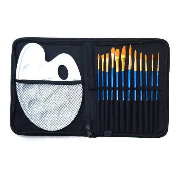 

Brush Set Joyko Palet + 12 Buah Kuas Cat (KODE 444)