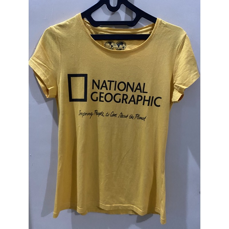 kaos kuning national geographic original