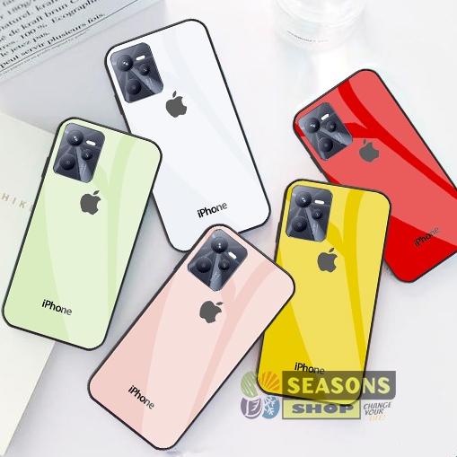 REady Stock Realme C35 Softcase Kaca Realme C35 - Softcase Glass Glitter Realme C35 - Softcase Realm