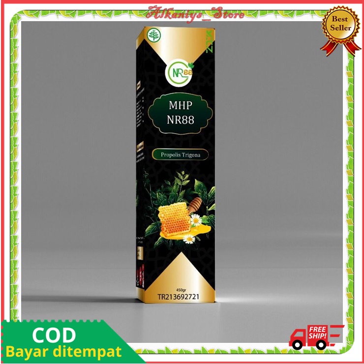 

Madu Hitam Asli Murni Plus Propolis NR88 450ml | Madu Hitam Pahit Original 100% Terbaru BPOM