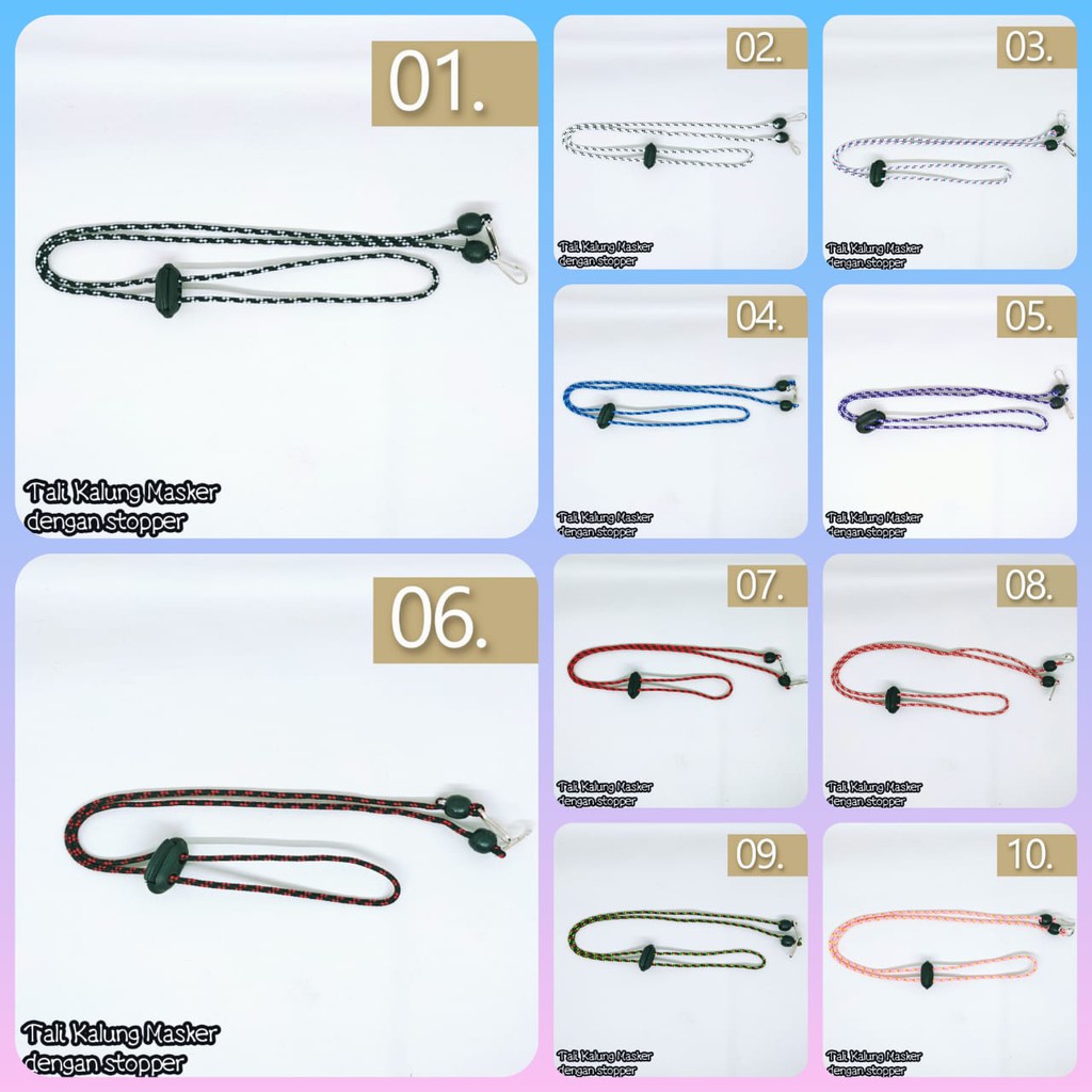 Tali Kalung Masker Strap Stopper Hijab / COD