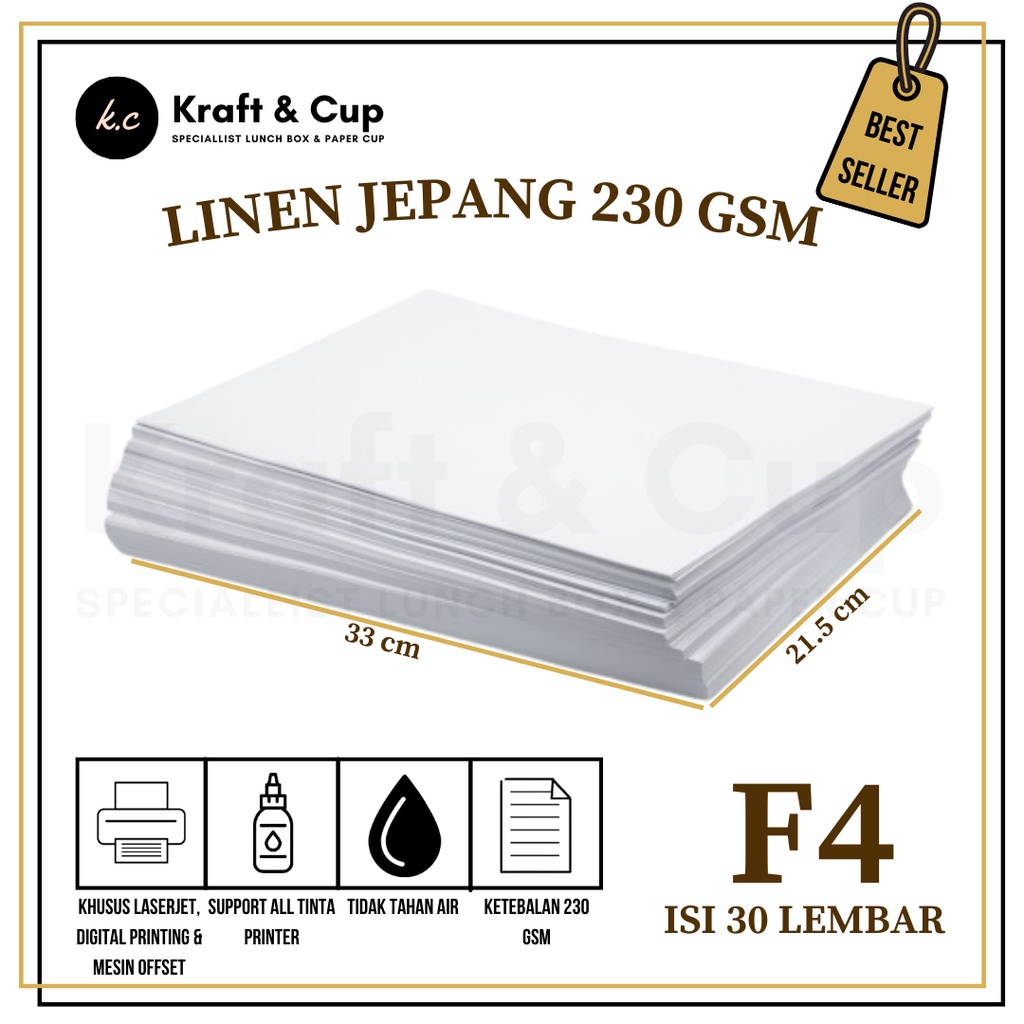 

Kertas Linen F4 isi 30 lembar / Kertas Sertifikat Linen F4