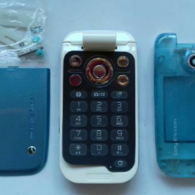 Casing sony ericsson z610 z610i biru