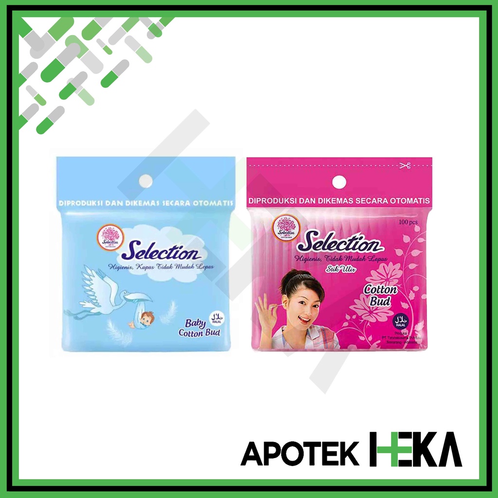 Cotton Buds Selection isi 100 / Baby isi 100 (SEMARANG)