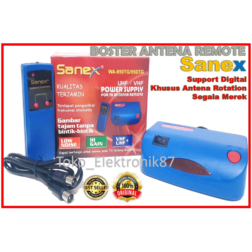 Boster Antena Remote Sanex (Kemasan Dus Biru)