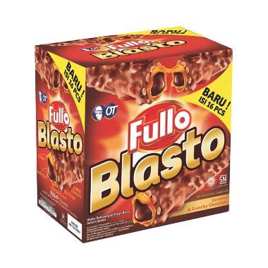 Fullo Blasto 15g caramel crunchy chocolate fulo blasto coklat