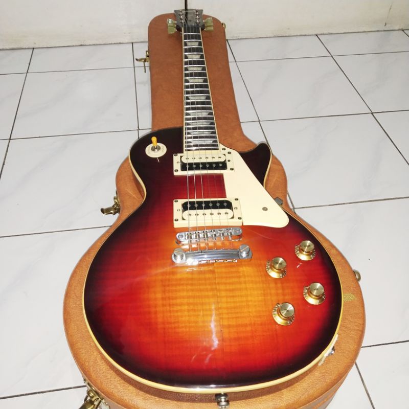 GIBSON LES PAUL CLASSIC '60 | STANDARD ICE TEA BURST