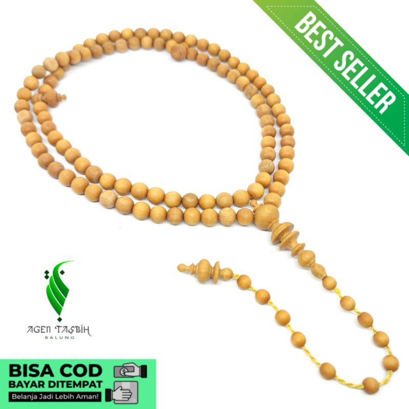 Tasbih Cendana Wangi Size 8mm_Tasbih Muslim 99 Butir