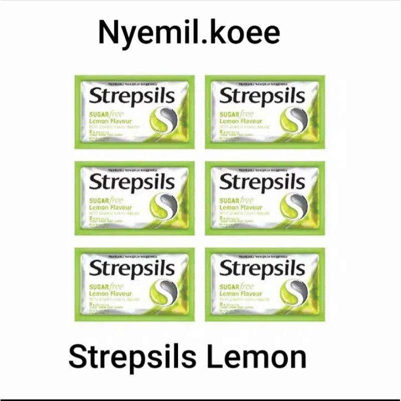 

Strepsils sugar Free Lemon Sachet 8's