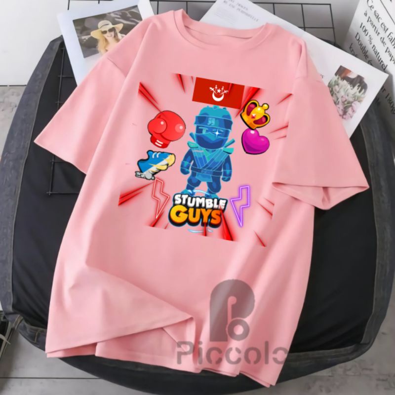 baju kaos anak stumble guys bahan premium