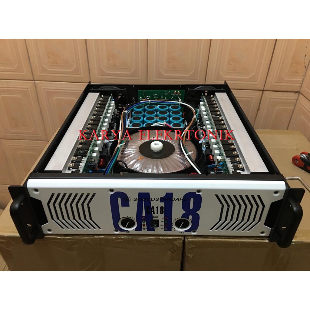 POWER AMPLI SOUNDSTANDART CA18 POWER SOUND STANDART CA 18 MODEL TERBARU